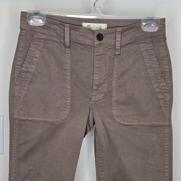 MADEWELL Light Brown Pants Small - Picture 2 of 8